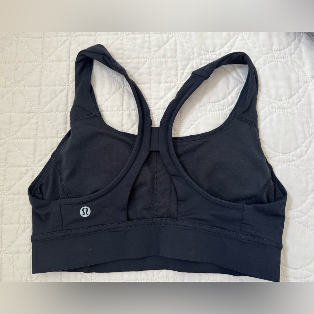 Lululemon Black Power Through Bra
